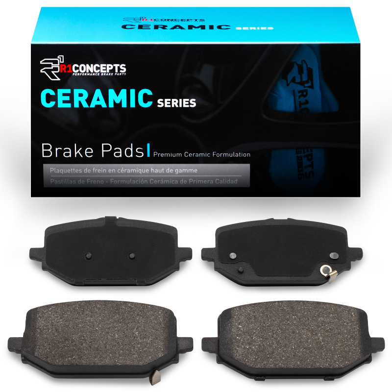 Honda Passport Brake Pads - Rear - R1 Concepts - Ceramic - `22-`26